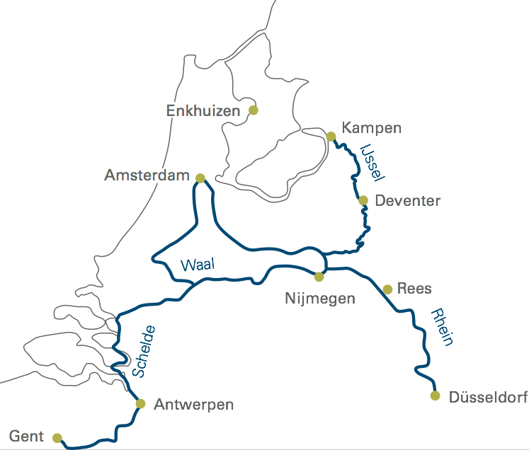 Hanseatic Map