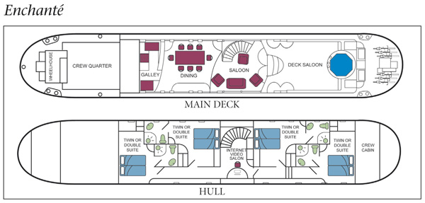 Enchante Deck Plan