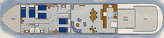 Saint Louis barge deck plan