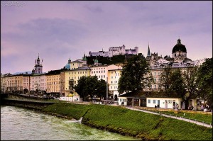 the old town of salzburg